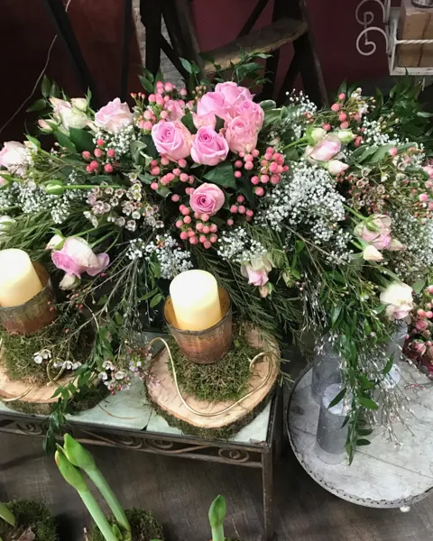 Trauergesteck von Eva Blumen