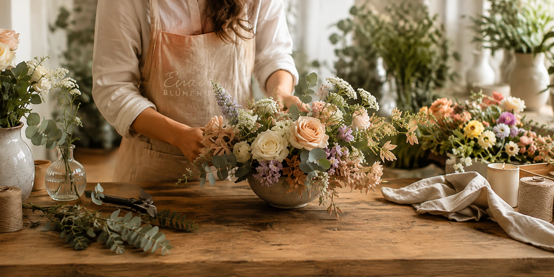 Floristik-Workshop bei Eva Blumen in Saarbrücken